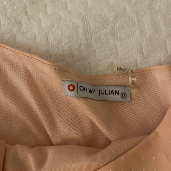 DISCOUNTED SHIPPING- Worn once one shoulder dress size M - Picture 5 of 5